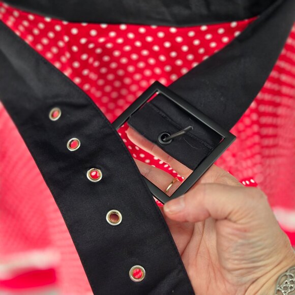 629-11 NEW Disney Dress Shop Minne Mouse off shoulder retro dress Size 2X NWT - Picture 9 of 15